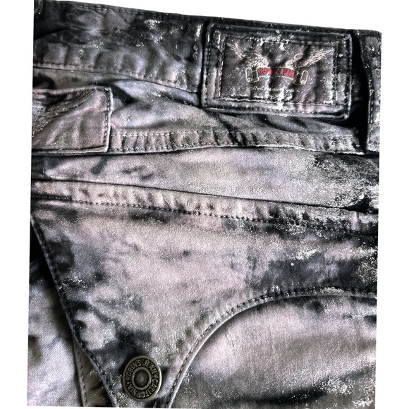 Robin's Jean Black and Gray Cargo Pants - Picture 4 of 11